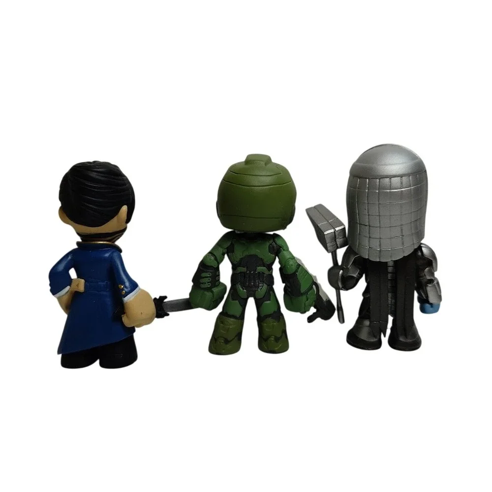 Lot of 3 Bethesda Vinyl Figures Doom Slayer Corvo 4